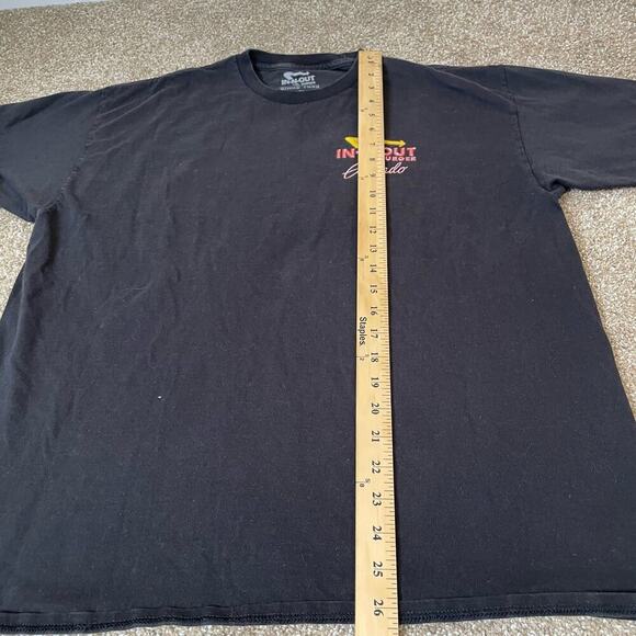 In & Out T-shirt black Colorado graphic printed mountains SZ XL Men's - Picture 5 of 7